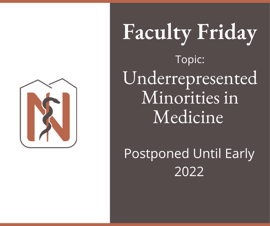 Faculty Friday Postponed Until Early 2022